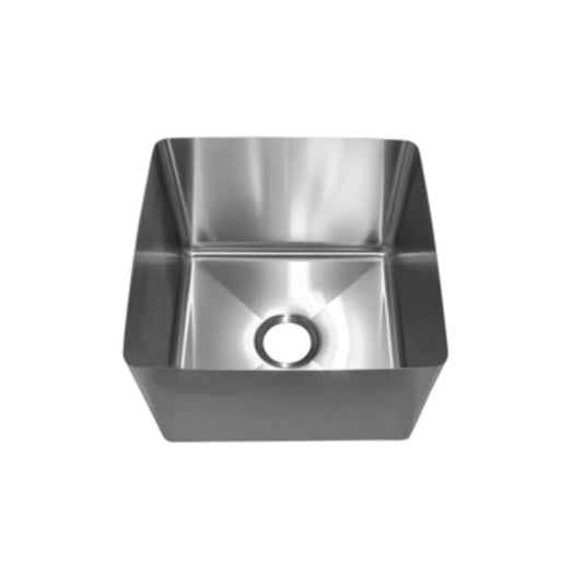 Hand Fabricated Sink Bowl 43.5L Marine Grade