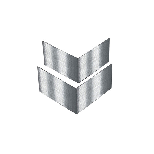 Aluminium Drain Corners - Silver