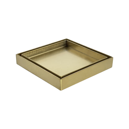 Sedek Kano Smart Tile Point Drain - Brushed Gold