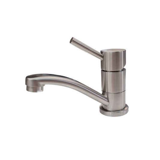 Basin Mixer Tap - Stainless Steel