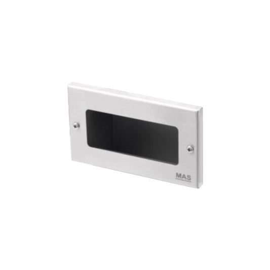 Tundish Face Plate with Window - Stainless Steel