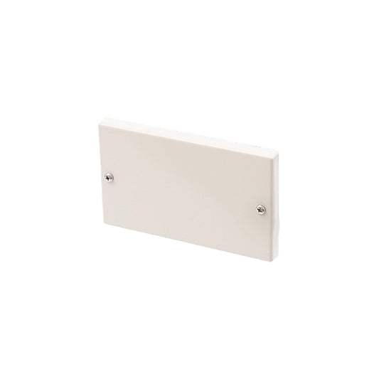 Tundish Face Plate without Window - White
