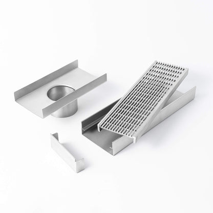 Stainless Steel Modular Grate & Channel 100mm x 40mm