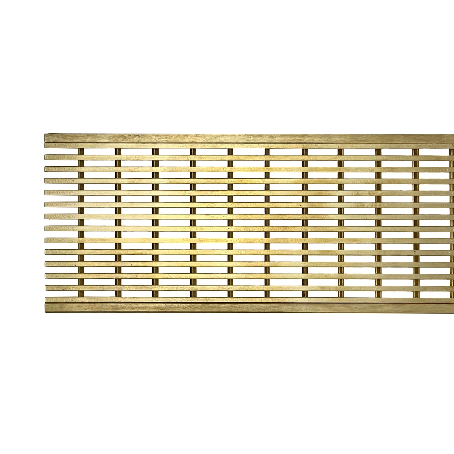 Custom Made Brass Wedge Wire Grate Only